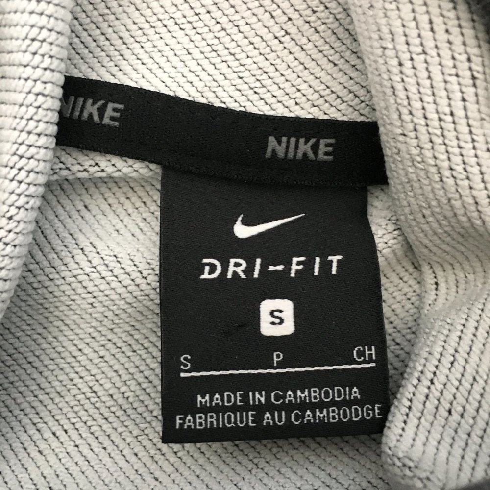 Men's Nike Dri-Fit Hoodie Gray Size Medium New - Picture 3 of 6